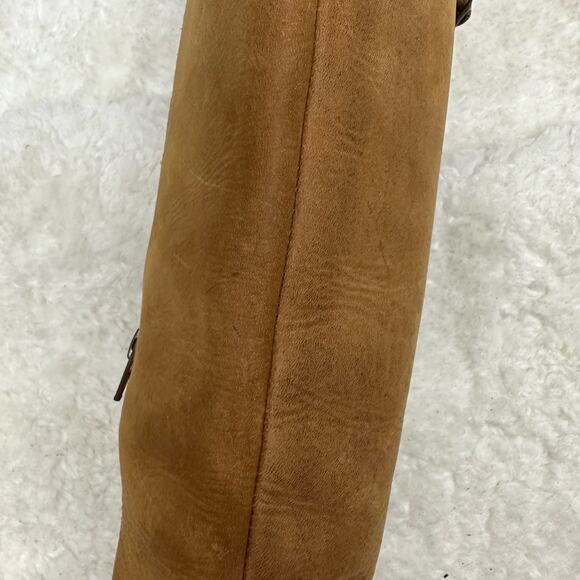 Durango City Charlotte Engineer Tall Leather Boots 14"  in Camel Size 7 - Picture 13 of 15